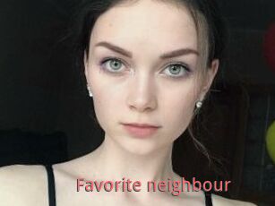 Favorite_neighbour