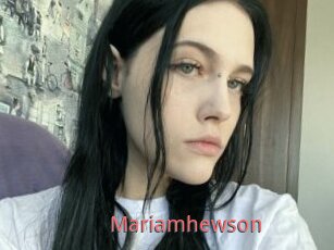 Mariamhewson