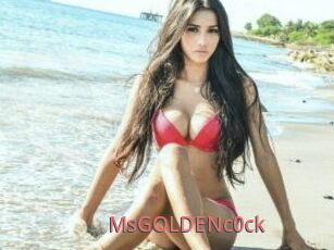 MsGOLDENc0ck