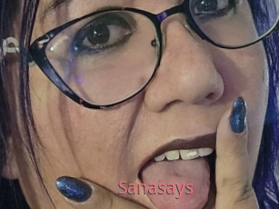 Sanasays